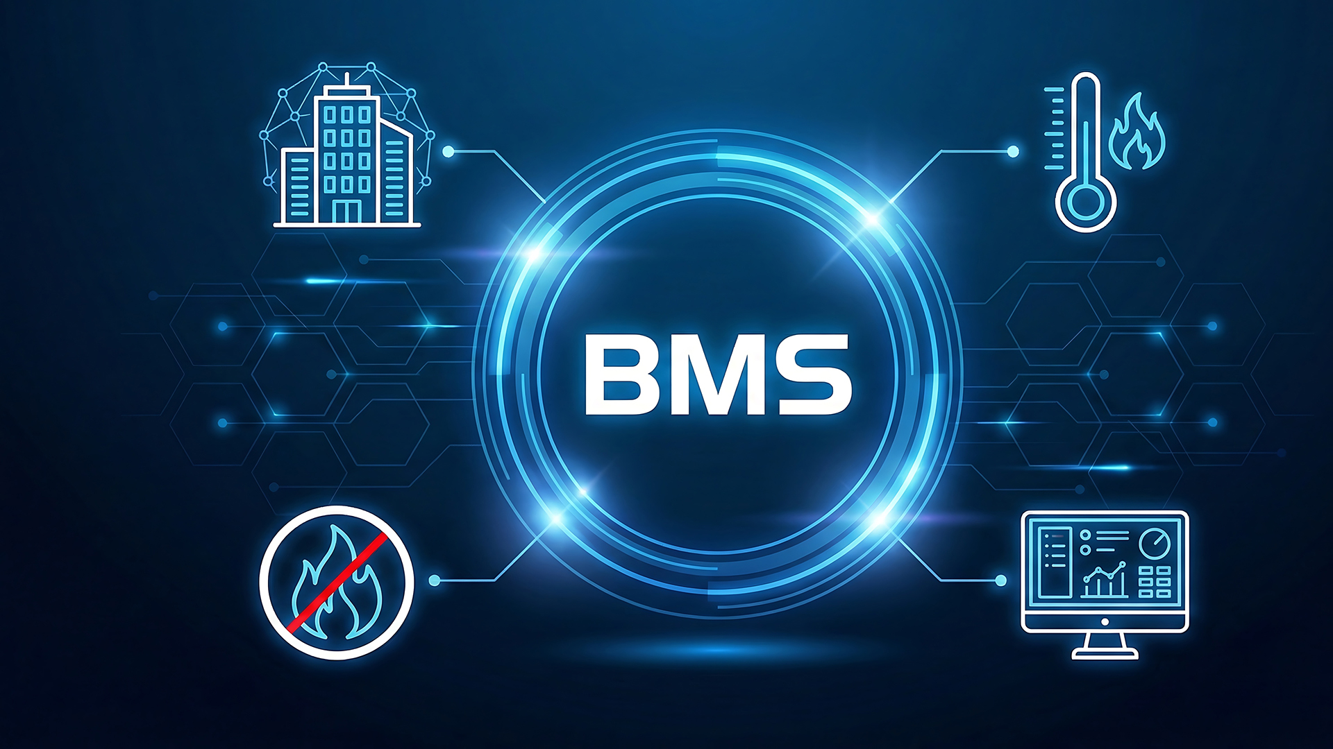 Building Management System dashboard supporting building governance, intelligence, compliance, and operational decision-making.