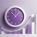Facility management performance concept showing time management, operational efficiency, and continuous improvement.